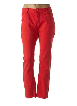 Pantalon casual rouge BE YOU K pour femme