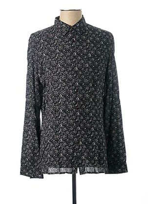 Chemise manches longues noir PEARLY KING pour homme