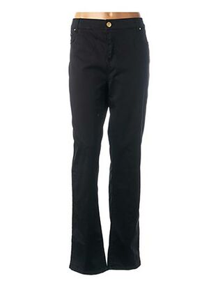 Pantalon casual noir CRN-F3 pour femme