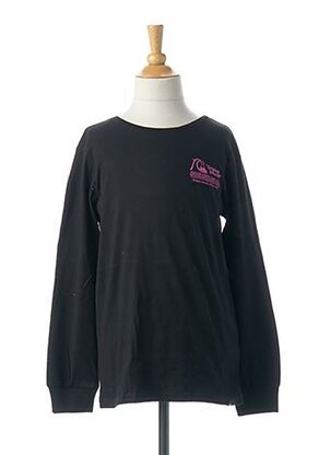 T-shirt manches longues noir QUIKSILVER pour fille