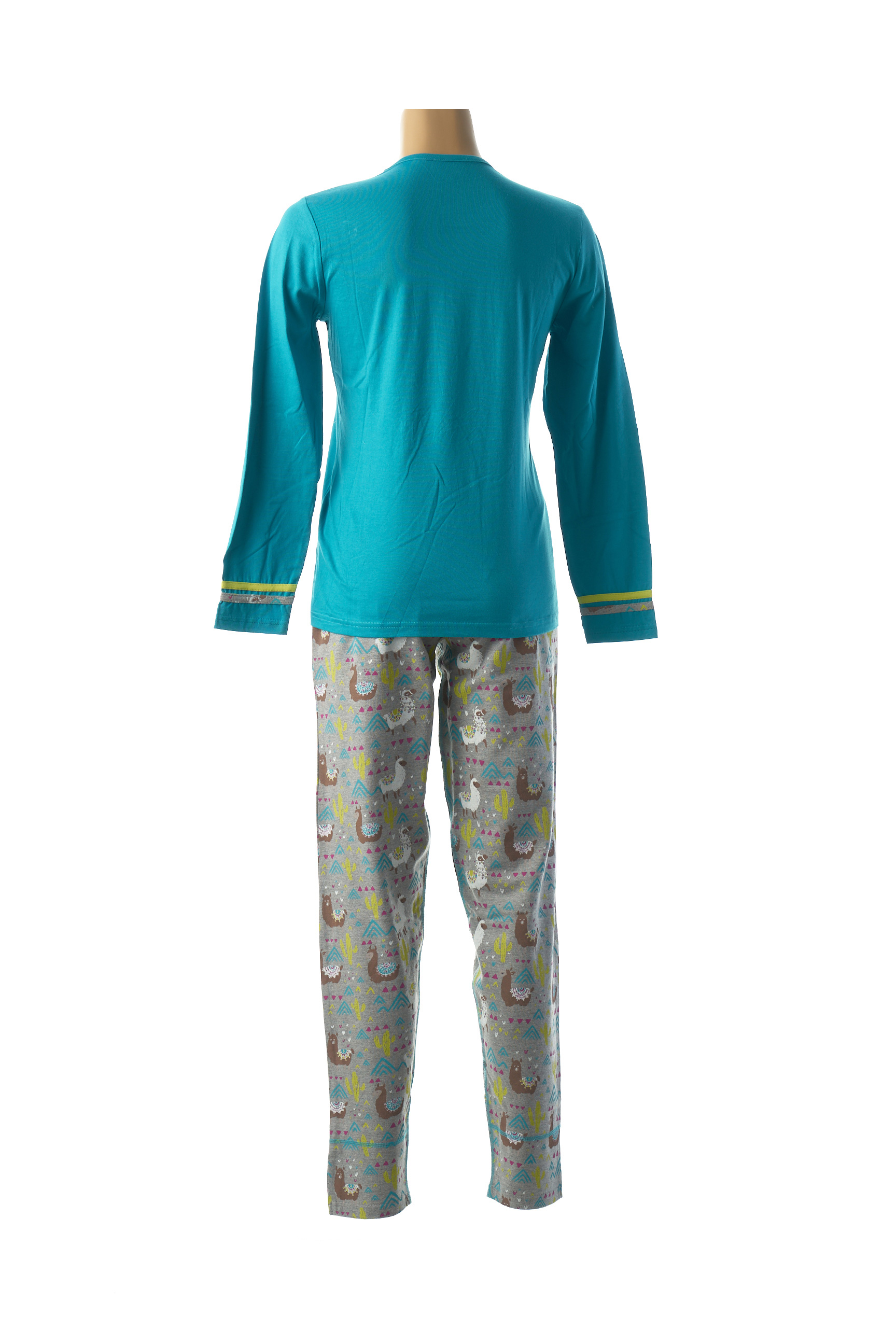 Rose Pomme Pyjamas 1 Femme De Couleur Bleu En Soldes Pas ...