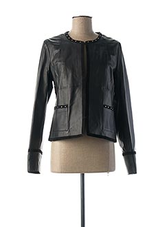 Vestes En Cuir Femme Pas Cher – Vestes En Cuir Femme | Modz Blouson en cuir VILA 38 (M, T2) noir vendu par