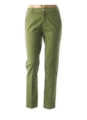 Pantalon casual vert ATELIER NOTIFY pour femme
