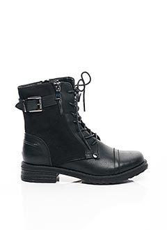 bottine noire look rock sixth sens bottine noire look rock sixth sens