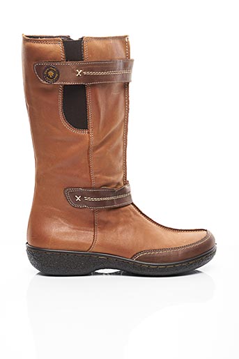 bottes marron pas cher