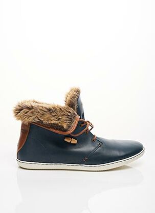 Bottines/Boots bleu EQUAL FOR ALL pour homme