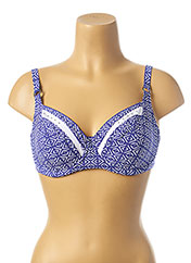 Haut Lise Charmel Bleu - Taille S, Manches 3/4 - Made In France (Neuf Avec étiquettes)