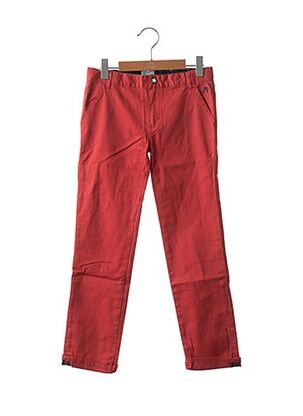 Pantalon casual rouge NANO & NANETTE pour garçon
