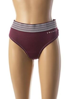 String/Tanga violet TWINSET pour femme