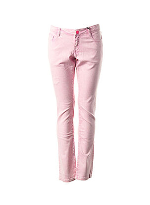 Jeans coupe slim rose SORRY 4 THE MESS pour fille