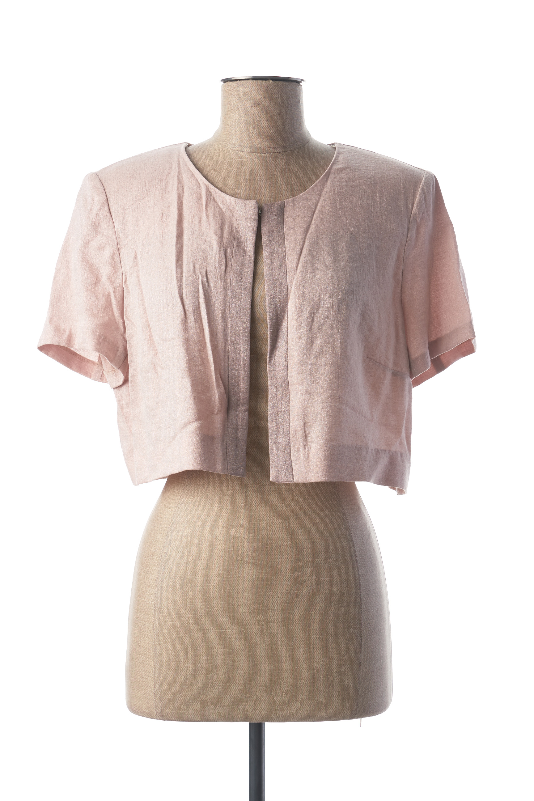 Christine Laure Boleros Femme De Couleur Rose En Soldes ...