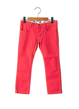 Pantalon casual rouge MARESE pour fille