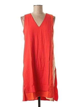 Robe courte orange TREND pour femme
