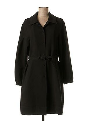 Manteau long noir MAISON 123 pour femme
