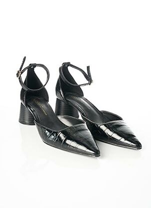 Sandales/Nu pieds noir VIOLETA BY MANGO pour femme