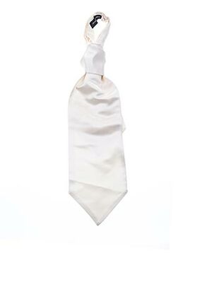 Cravate blanc JEAN DE SEY pour homme
