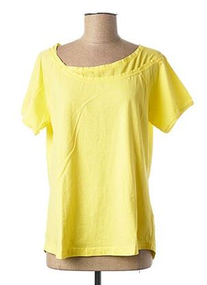 T-shirt jaune SANDWICH pour femme