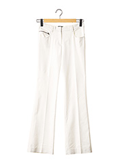 Pantalon casual blanc GEORGES RECH pour femme seconde vue