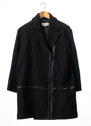 Manteau long noir GERARD DAREL pour femme