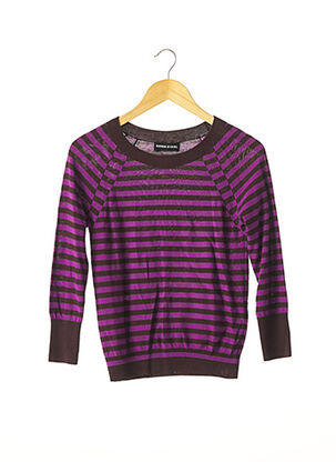 Pull col rond violet SONIA RYKIEL pour femme