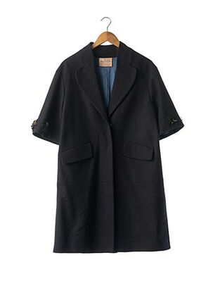 Manteau long bleu ERIKA CAVALLINI pour femme