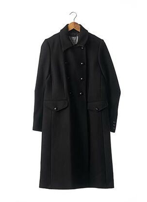 Manteau long noir JIGSAW pour femme