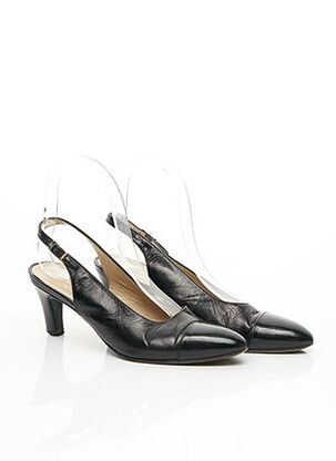 Sandales/Nu pieds noir CHANEL pour femme