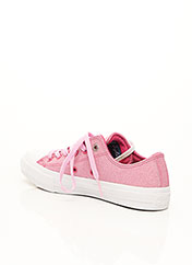 Baskets rose CONVERSE pour femme seconde vue