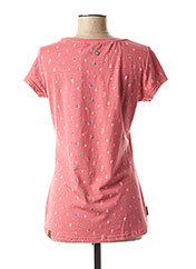 T-shirt manches courtes rouge RAGWEAR pour femme seconde vue