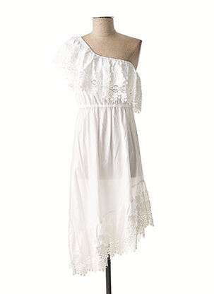 Robe mi-longue blanc VALERIE KHALFON pour femme