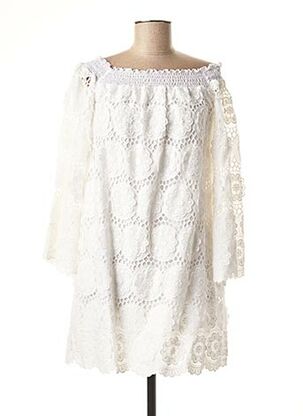 Robe courte blanc VALERIE KHALFON pour femme