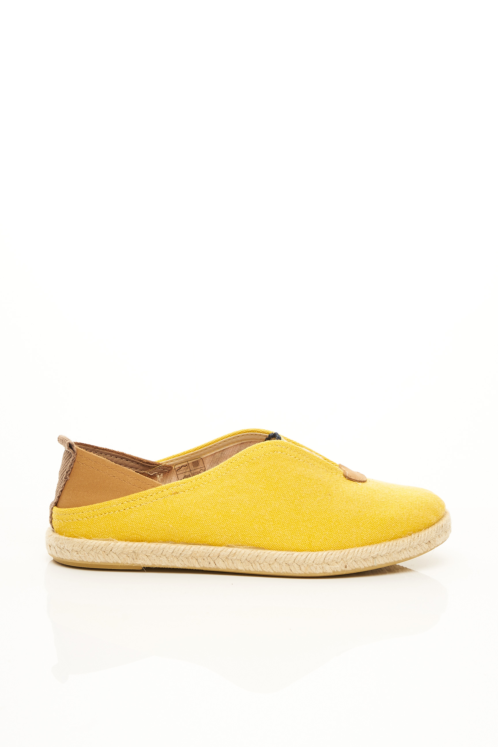 espadrilles jaunes femme