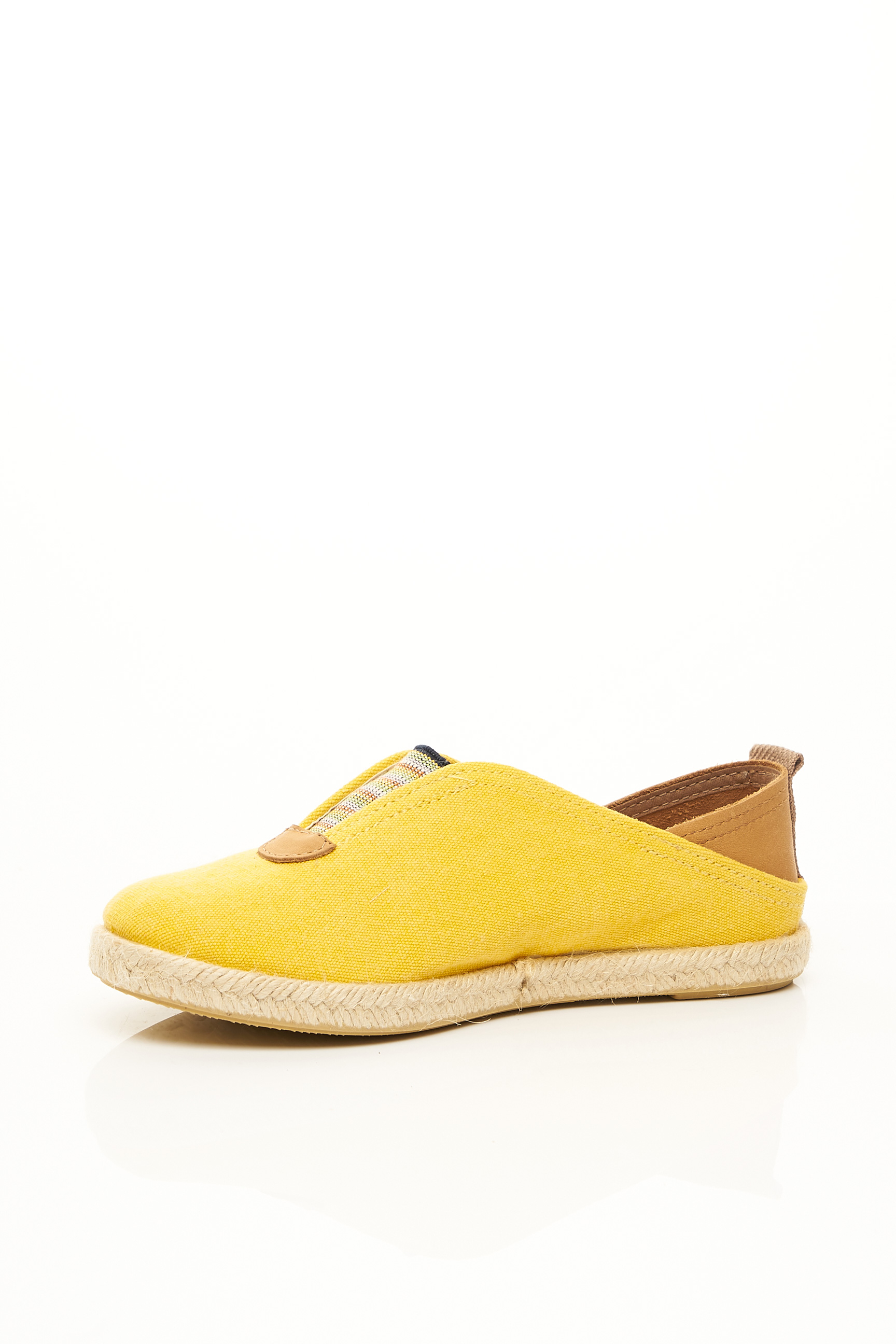 espadrilles jaunes femme