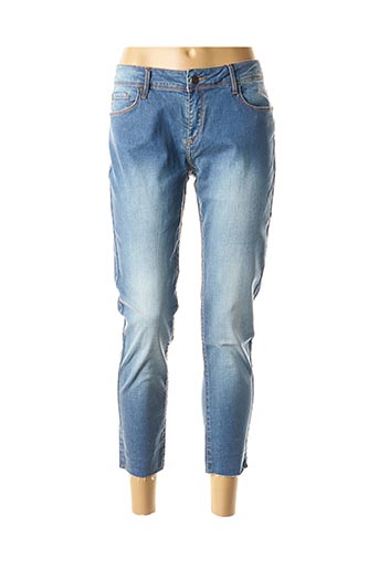 Tiffosi Jeans Coupe Slim Femme De Couleur Bleu En Soldes Pas Cher 1575807 Bleu00 Modz