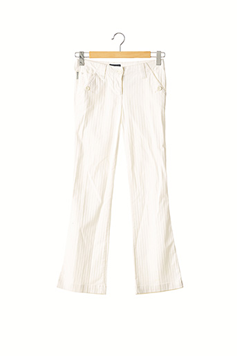 Pantalon casual blanc ARMANI pour femme