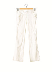 Pantalon casual blanc ARMANI pour femme seconde vue