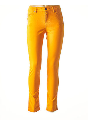 Pantalon slim jaune IMUA pour femme