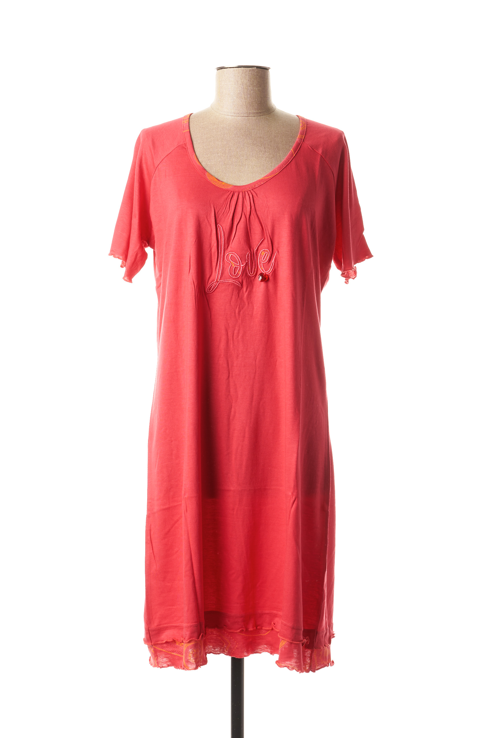 rose pomme chemise de nuit