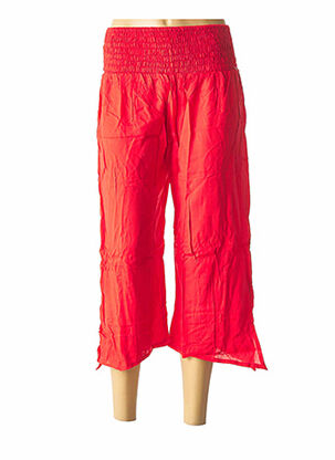 Pantalon 7/8 orange BEACHWEAR pour femme