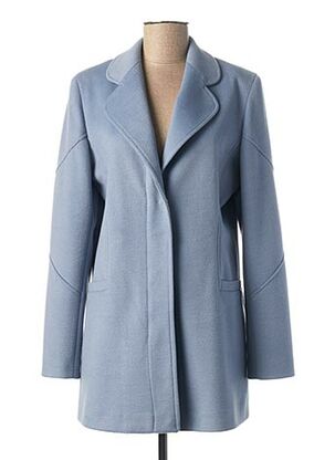 Manteau long bleu DAMA MIA pour femme