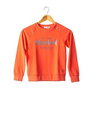 Sweat-shirt orange BOBOLI pour fille