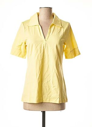 T-shirt jaune PATRIZIA DINI pour femme