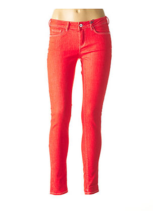 Pantalon slim rouge SCOTCH & SODA pour femme