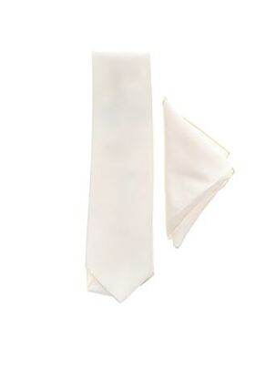 Cravate beige GUY LAURENT pour homme