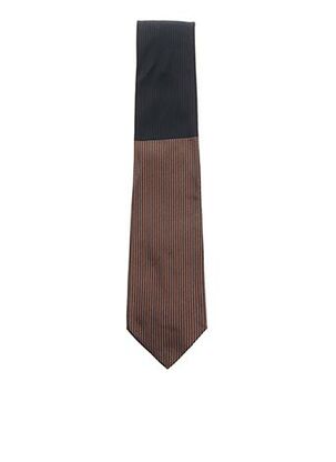 Cravate marron COULEURS DU SUD pour homme