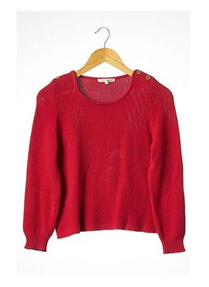 Pull col rond rouge BA&SH pour femme