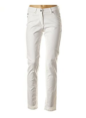 Pantalon casual blanc CAROLINE BISS pour femme