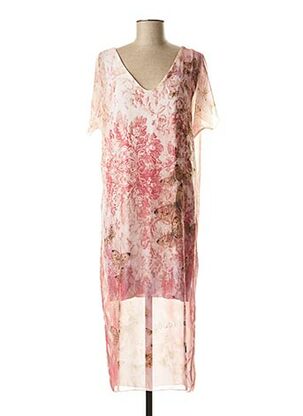 Robe longue rose VOLT DESIGN pour femme
