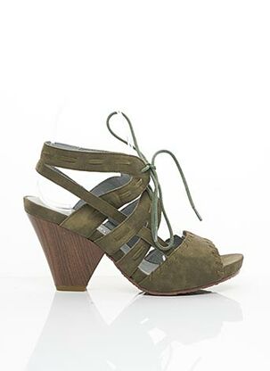 Sandales/Nu pieds vert MADISON pour femme