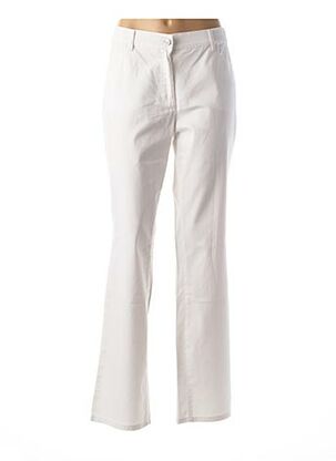Pantalon casual blanc LEBEK pour femme